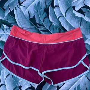 Lululemon Speed up 2.5 shorts - size 10